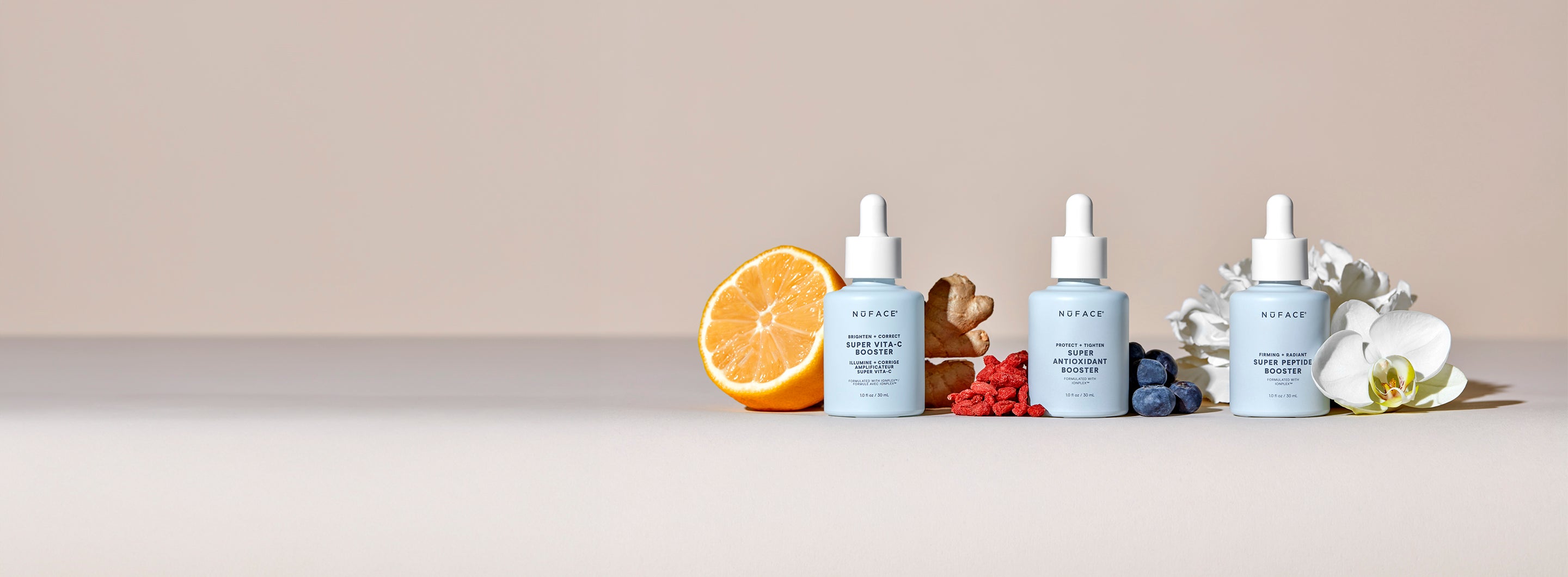 super booster serums with their key ingredients
